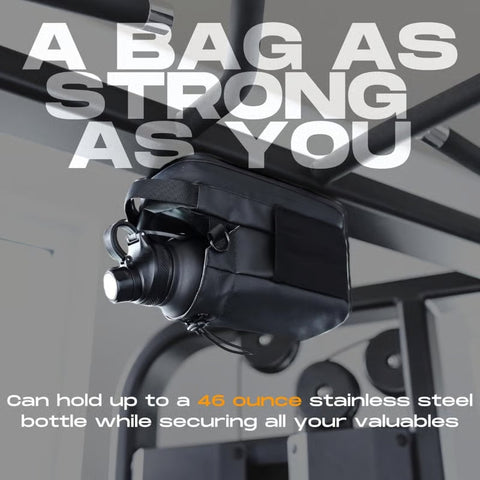 Fitness portable bag with magnet
