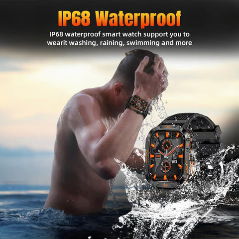Men's Military Outdoor Sports Smart Watch for Android & IOS