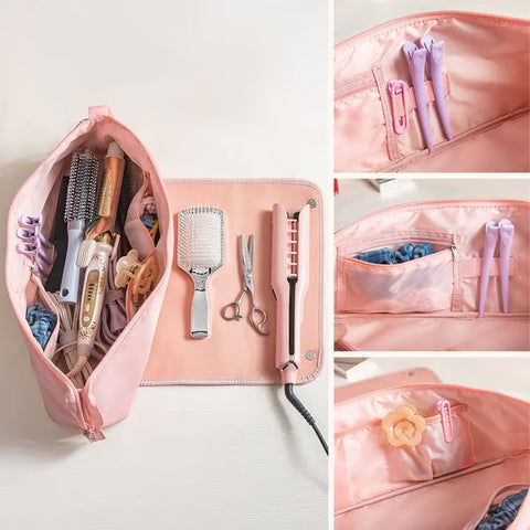 My Kit Where Tools Meet Blooms - Personalized Hair Tools Travel Bag
