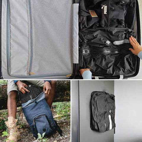 🌱 Reusable Vacuum Compression Bags: Cube Design + Privacy Protection, Outdoor Travel Packing Must-Have✈️