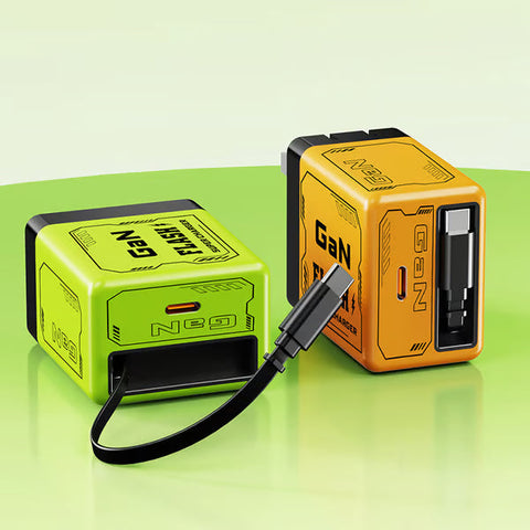 🔥W&O 2-in-1 GaN Compatible with 20W Fast Charger