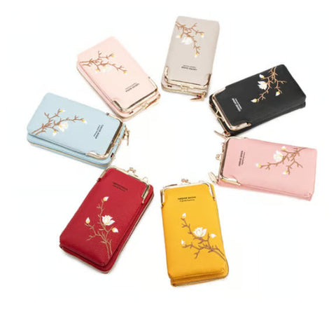Women Sling Cross-Body Wallet